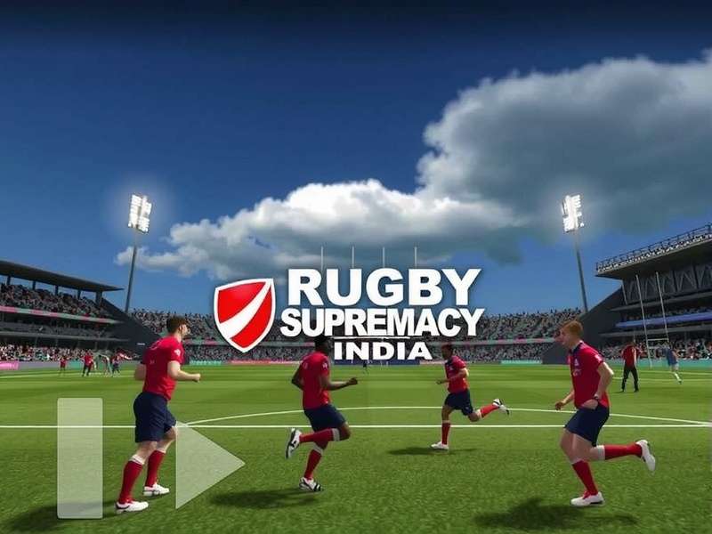 Intense rugby action in Rugby Supremacy India Rugby Supremacy India Gameplay Screenshot